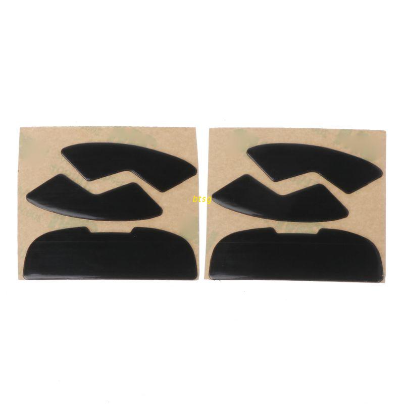 Btsg 2 ชิ้น 0.6 มม.ความหนาเปลี่ยนเมาส์ฟุตเมาส์สเก็ตสําหรับ logitech G300 G300S