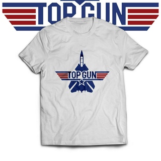 เสื้อยืดวินเทจ2022 Lastest Fashion Top Gun 1986 American Action Drama Film Logo Theme Cal By Gildan Loose Tshirt discoun