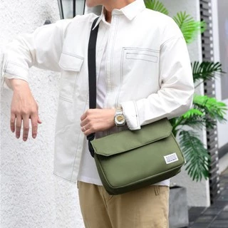 (ส่งด่วน)xspeedfashion(X1659) กระเป๋าสะพายสะพายไหล่ ผ้าโพลีเอสเตอร์ไม่มีช่องซิปด้านหลัง