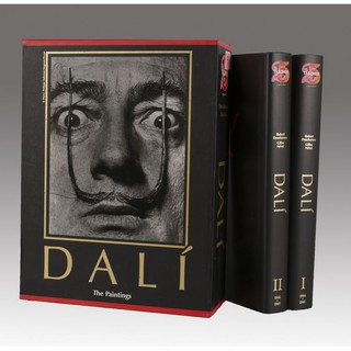 หนังสือศิลปะหายาก SALVADOR DALI 1904-1989 (เล่มหนาใหญ่หนัก 2 เล่ม มีกล่องสวม)