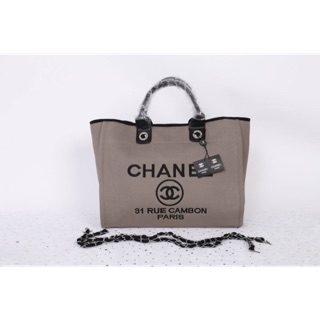 💯 Premium gift Chanel Tote canvas 🍭