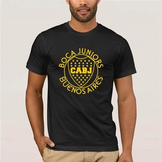 T-shirt  Sjhja Boca Juniors Jugador Fans Ultras Kult Fun Footballer Diego Carlos เสื้อยืดลําลอง สําหรับผู้ชาย แขนสั้น คอ