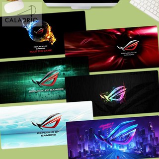 แผ่นรองเมาส์ ROG ASUS เกมเมอร์ แผ่นรองเมาส์เกมมิ่ง ขนาดใหญ่ กันลื่น แผ่นรองเม้า Mouse Pad ซักได้ ทนทาน