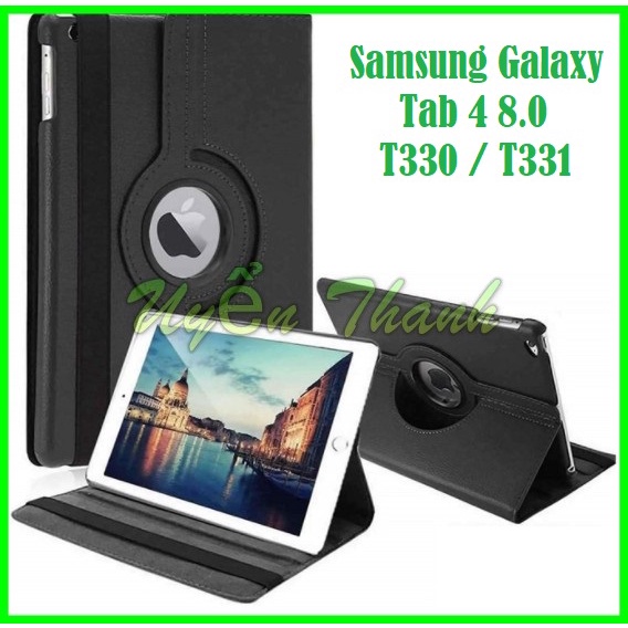 เคสหนังหมุนได้ 360 สําหรับ Samsung Galaxy Tab 4 8.0 SM - T330 / T331