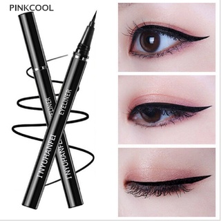 Pinkcool อายไลเนอร์ เนื้อลิขวิด กันน้ํา ติดทนนาน สีดํา