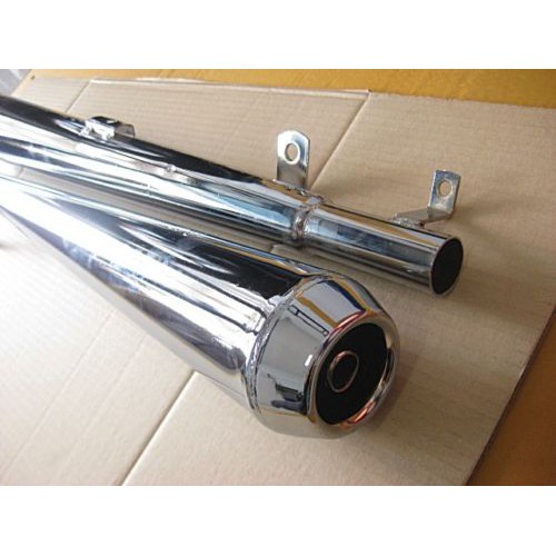 HONDA C92 CA95 C95  EXHAUST MUFFLER PIPE SET  #BI657# 