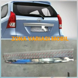 ฝาปิดท้ายรถยนต์ โครเมี่ยม สําหรับ Avanza Veloz Xenia 2012 2013 2014