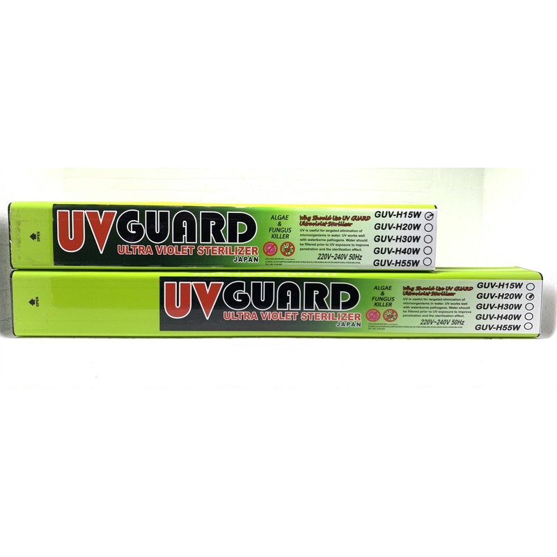การ์ด UV AQUARIUM/POND ULTRA VIOLET STERILIZER UV LIGHT REMOVE ALGAE & FUNGUS KILL 15W, 20W & 30W | 