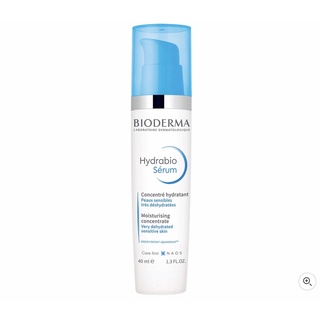 Bioderma Hydrabio Moisturising Serum Dehydrated Skin 40ml/ Bioderma Sebium Gentle Peel Combination to Oily Skin 40ml