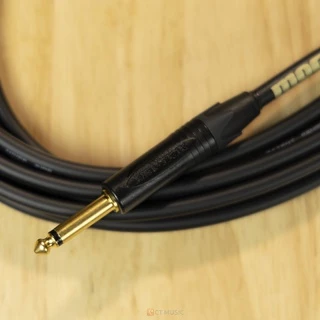 Mogami Gold Instrument Cable สายสัญญาณ สายแจ๊ค กีตาร์ เบส หัวตรง-ตรง หัวตรง-งอ ขนาด 10ft / 18ft