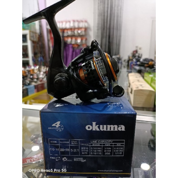 รอกOKUMA งานสปิ๋วปลาเกล็ก