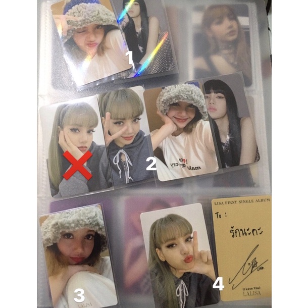 Lisa lalisa pub makestar apple wood ktown photocard
