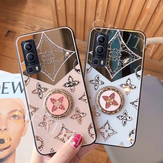 เคสโทรศัพท์อะคริลิคเพชรแฟชั่นสุดหรู เคสโทรศัพท์ Vivo Y72 Y52 V21 5G Y12A Y12s Y20sG Y20 Y20s เคส วีโว่Y72 VivoV21