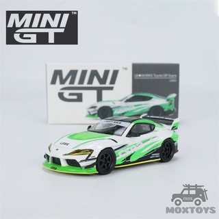 โมเดลรถยนต์ Mini GT 1:64 Toyota GR Supra CSR2 RHD Diecast