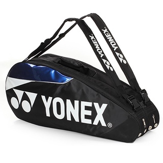 Yonex กระเป๋าแบดมินตัน 6 ไม้ พร้อมช่องใส่รองเท้า 2 ช่อง อุปกรณ์เสริม สําหรับเล่นกีฬา