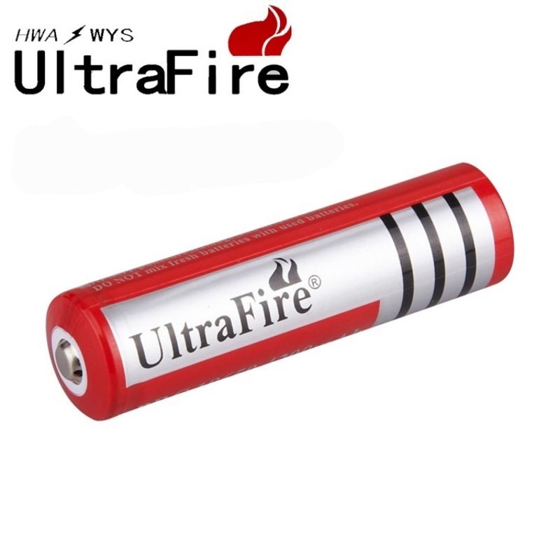 แบตเตอร์รี่ 3.7V แบบชาร์จไฟได้ขนาดใหญ่ 18650 6800 mAh ใช้กับวิทยุไฟฉายพัดลมแบตเตอรี่ ราคาต่อแบต1ก้อน