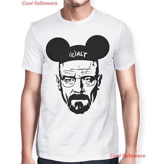 Cool followers tee Breaking Bad Walt T-Shirt, Heisenberg Funny Tee เสื้อยืด coupleS-5XL