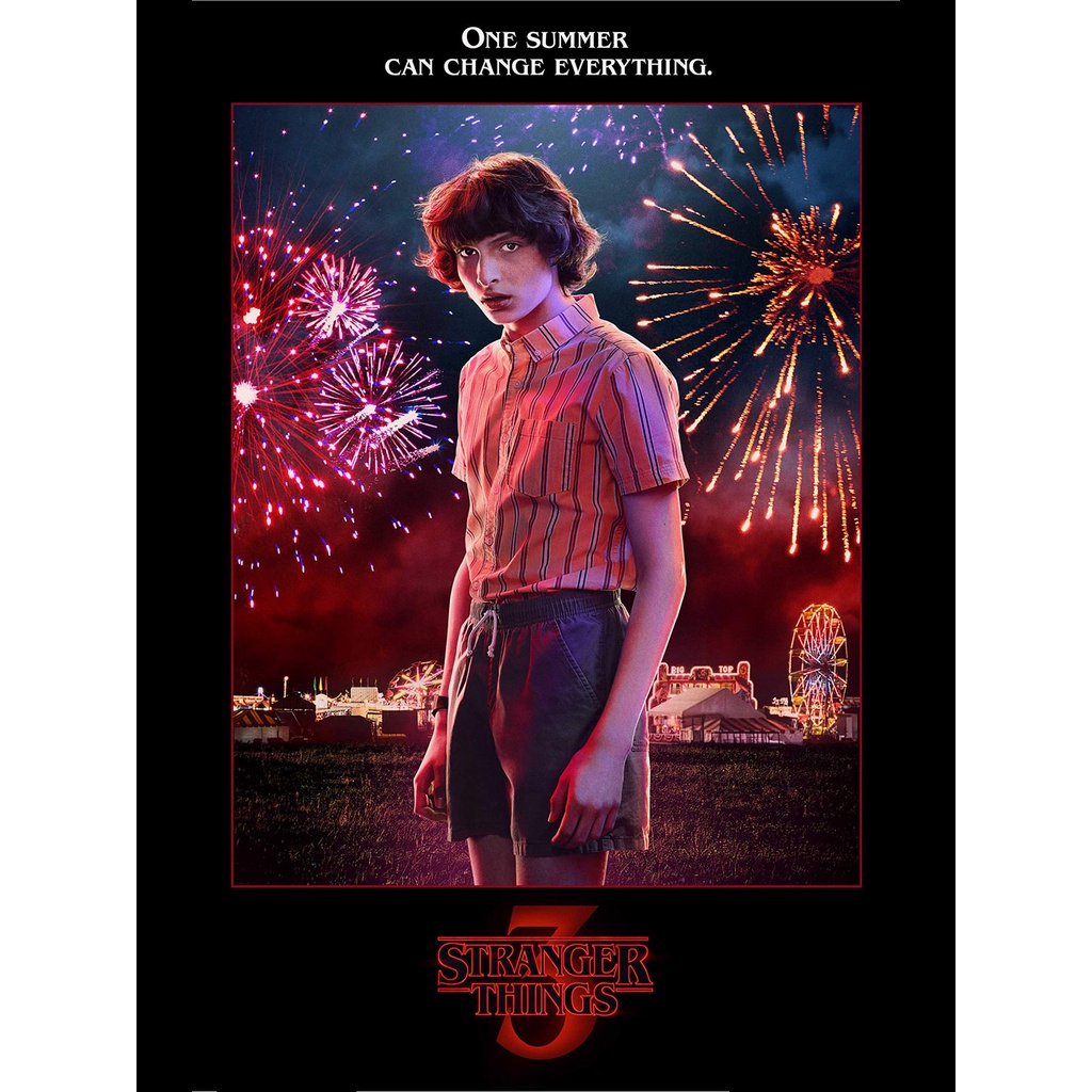 โปสเตอร์หนัง Stranger Things สเตรนเจอร์ ธิงส์ ซีรีย์ Movie Poster ภาพติดผนัง ตกแต่งบ้าน รูปติดห้อง ของสะสม ร้านคนไทย