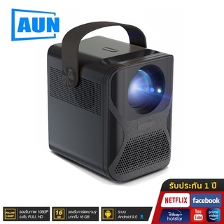 AUN ET30 โปรเจคเตอร์ mini โฮมโปรเจคเตอร์ โปรแจ็คเตอร์ เครื่องฉาย projector 4k wifi android เครื่องฉายหนัง โปรเจคเตอร์