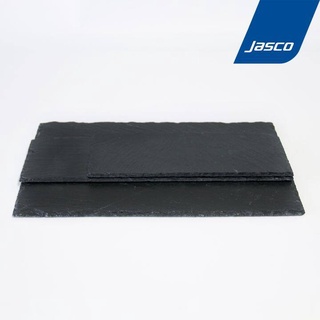 Jasco หินรองอเนกประสงค์ ทรงสี่เหลี่ยม Rectangular Slate Platters