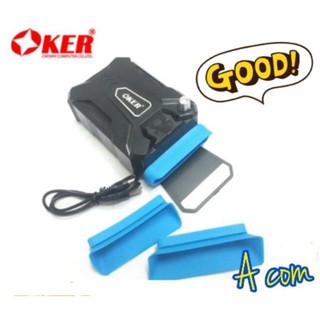 OKER พัดลมดูดความร้อนโน๊ตบุ๊ค Oker super shop Cooling Pad C-7