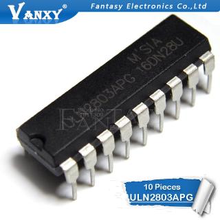 10pcs  ULN2803APG ULN2803 ULN2803A ULN2803AP DIP-18 ULN2803AN Darlington Transistors new original