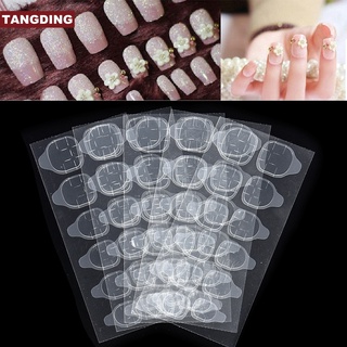 【COD Tangding】แผ่นกาวเจลลี่ สําหรับตกแต่งเล็บ 5x12 ชิ้น