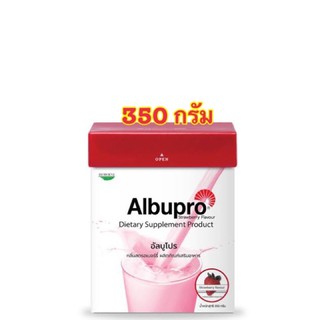 [พร้อมส่ง]Albupro Strawberry Flavour Dietary Supplement Product 350g