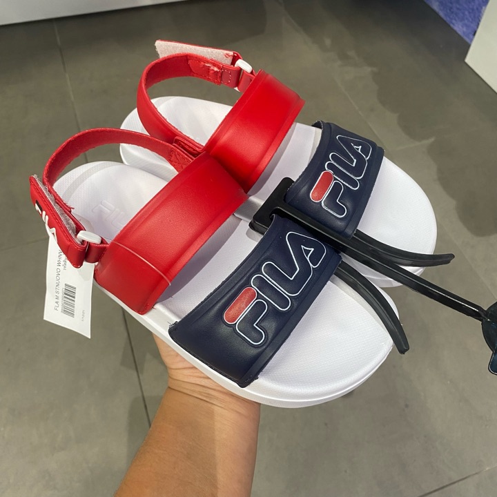 (ราคาป้าย 690) FILA NUOVO รองเท้าแตะรัดส้น Size.41/25.5cm