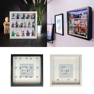 Ikea SANNAHED กรอบรูปทรงสี่เหลี่ยมลึก แบบกลวง / ฟิกเกอร์เลโก้ Bingkai Gambar Petak 25x25 ซม. 35x35 ซม.