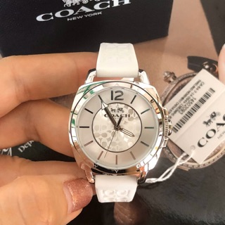 🐘🐘 COACHBoyfriend Signature Silver Dial Ladies