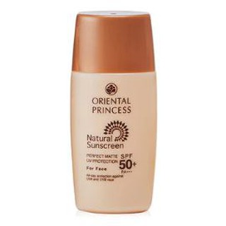 ครีมกันแดดเนื้อน้ำนม Natural Sunscreen Perfect Matte UV Protection For Face SPF50+ PA+++ 20ml