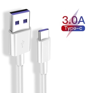 สายชาร์จเร็ว Type-C USB สําหรับ Samsung Galaxy S20 A51 A71 5G A21s 2 เมตร 1.5 เมตร 1 เมตร