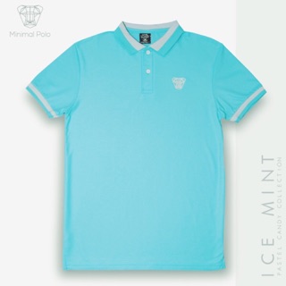 Minimal Polo สีเขียวมิ้นท์พาสเทล