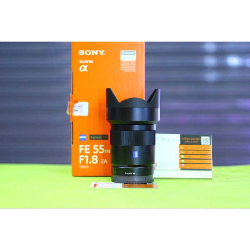 Lens sony FE 55mm.F1.8/Zeiss