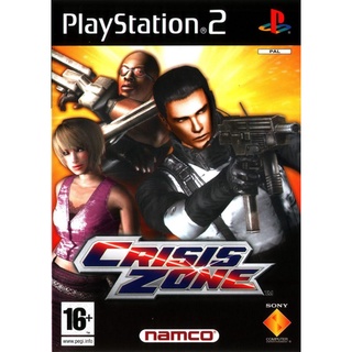 แผ่นเกมส์PS2 Crisis Zone PS2 เกมเพล2  ps2