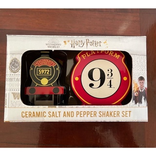 Harry potter hogwarts express platform ceramic Salt&amp;Pepper shaker แฮร์รี่พอตเตอร์