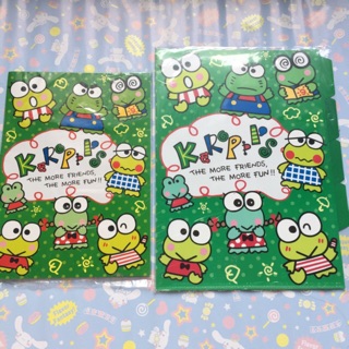 Sanrio keroppi สมุด กบเคโร๊ะ