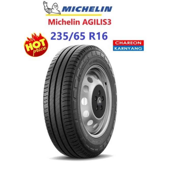 ยาง Michelin 235/65 R16 รุ่น Agilis3 ปี24 จำนวน *1เส้น*