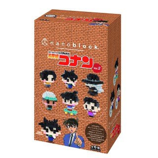 ของแท้จากญี่ปุ่น🧡 Kawada NBMC 18 Nanoblock mininano Detective Conan vol.2 (6 Types) นาโนบล็อคโคนัน