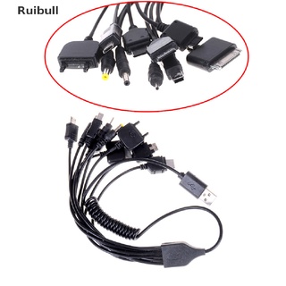 [Ruibull] Universal 10 in 1 USB Multi Charger Retractable Phone Cable For Cell Phone Hot Sell