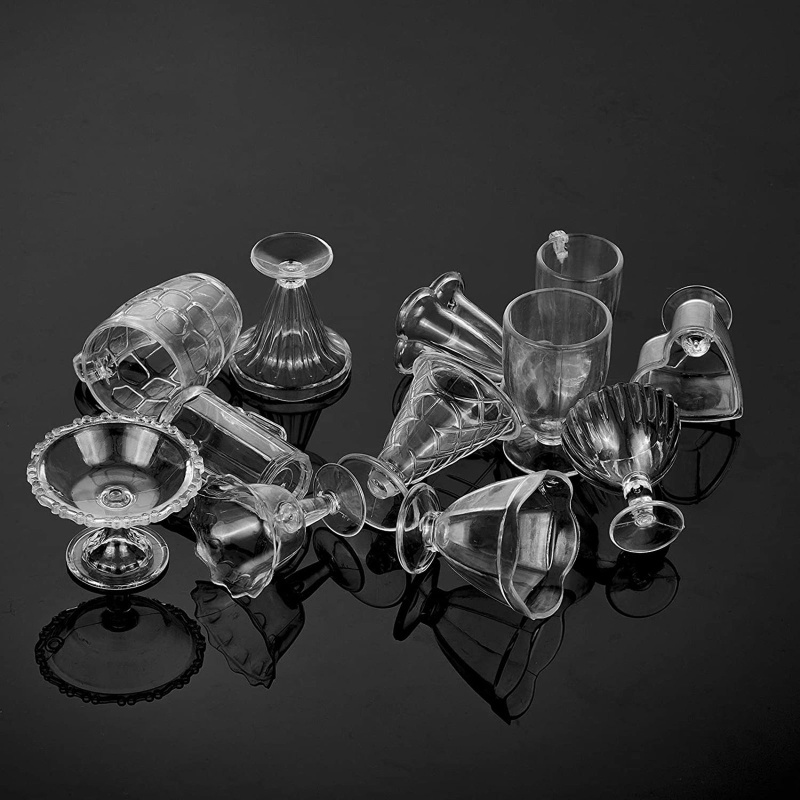 Jlove ถ้วยพลาสติก สําหรับใส่ไอศกรีม ซันเดีย ขนาดเล็ก Diy 12 ชิ้น - รูปที่ 7