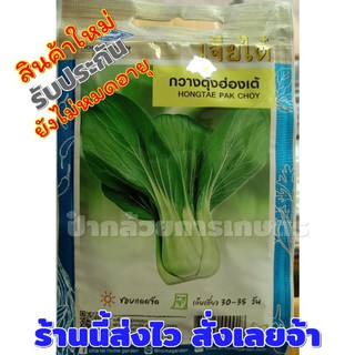 เมล็ดผักกาดกวางตุ้งฮ่องเต้ เมล็ดพันธุ์ผักเจียไต๋ กวางตุ้งฮ่องเต้