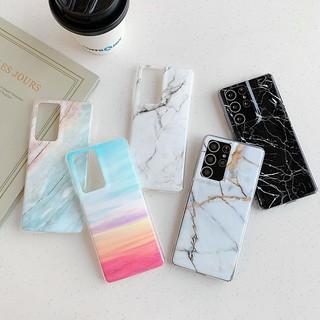 เคสโทรศัพท์มือถือลายหินอ่อนสําหรับ Samsung Galaxy A52 A72 A32 A42 A31 A51 A71 A21S S21 Plus S21 Plus S20 Fe S20 Ultra S20 Plus S10 Plus S9 Plus S8 Plus Note 20 Plus Note 10 Plus Note 9 Note 8