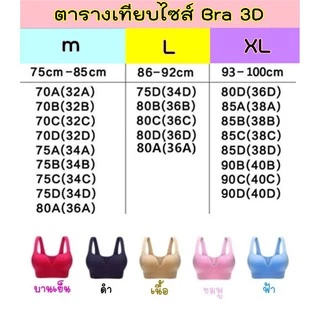 [ใส่SSS15SEPลด15%] 👙Sport 3D bra : อกชิด ยกกระชับ จากญี่ปุ่น💥 !!พร้อมส่ง