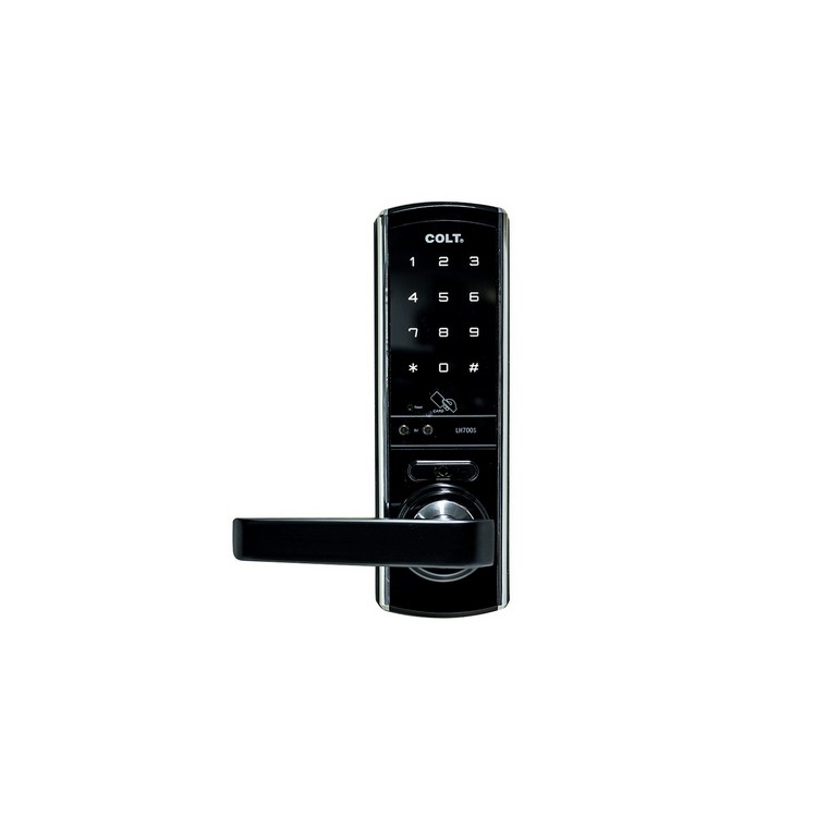 MULTI-F DIGITAL LOCK COLT LH700-SKSPC ดำ | COLT | LH0700-SKSPC กลอนประตูดิจิตอล มือจับประตู ประตูและ