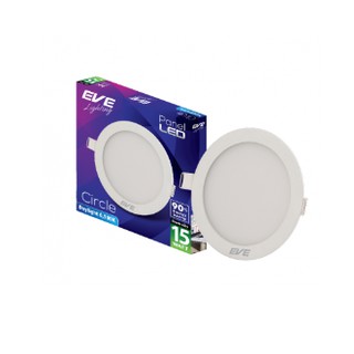 โคมไฟดาวไลท์ กลม Led panel light 15w EVE รับประกัน1ปี