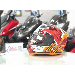 หมวกกันน็อค [แท้] Honda H2C Helmet Full Face Series - INCUBUS (ORA) Size XL (APSTDHMFF2XLZG)