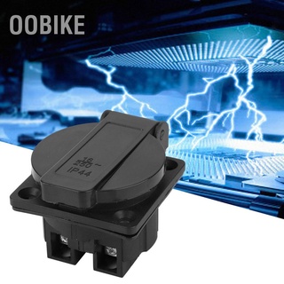 Oobike ซ็อกเก็ตกันน้ําสีดําสไตล์เยอรมันสําหรับเครื่องปั่นไฟ 250V 16A