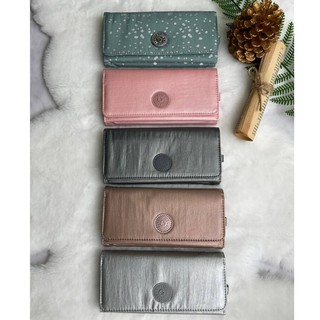 กระเป๋าสตางค์ยาว 3 พับตอน Kipling Brownie long tri-fold wallets